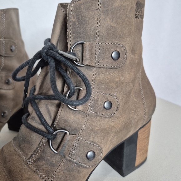 Sorel Addington Lace-Up Booties - Size 12 - Picture 7 of 16
